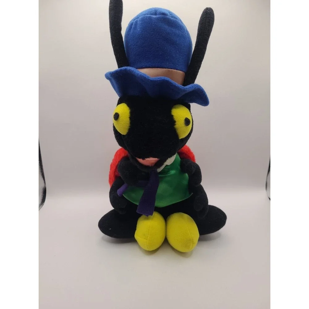 Alice in Wonderland VTG 1993 Brooklyn Doll‎ Toy Anthropomorphic Ladybug Plush